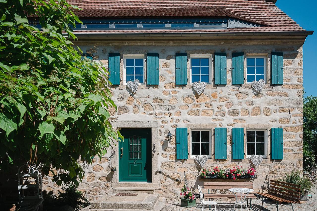 Idyllischer Bauernhof Mit Viel Charme Arnsdorf-Hilbersdorf Exterior foto